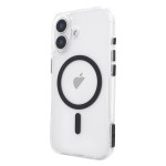 Чохол для iPhone 16 NewZone Сlear Case with MagSafe - Black