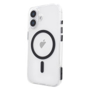 Чохол для iPhone 16 NewZone Сlear Case with MagSafe - Black