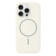 Чохол для iPhone 15 Pro : Silicone Slim MagSafe – Antique White