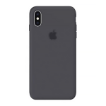 Чохол Silicone Case на iPhone X/Xs FULL (№15 Charcoal Gray)
