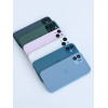 Чохол скляний для iPhone 14 AG Glass with Magsafe із захистом камери Sierra Blue
