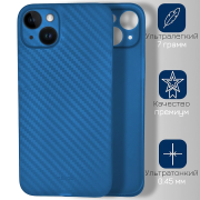 Ультратонкий чохол K-Doo Air Carbon для iPhone 14 Blue