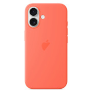 Чохол для iPhone 16 : Silicone Case with MagSafe – Tangerine