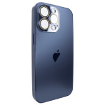 Чохол для iPhone 12 Pro Max матовий AG Titanium Case Blue