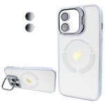 Чохол Logo Case PU Stand Camera (iPhone 12, White)
