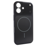 Чохол Nofelet AG Glass Case with MagSafe (iPhone 17, Black)