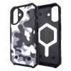 Чохол для iPhone 16 UAG with MagSafe camouflage - White-Black