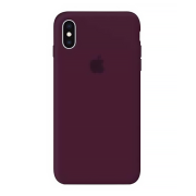 Чохол Silicone Case на iPhone Xs Max FULL (№52 Marsala)