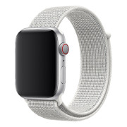 Ремінець для Apple Watch Nylon Loop нейлоновий (42mm, 44mm, 45mm, 46mm, 49mm, White)