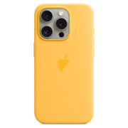 Чохол для iPhone 15 Pro : Silicone Case MagSafe Original – Sunshine