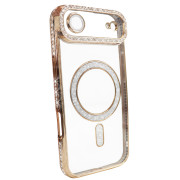 Чохол Diamond Shining Case with MagSafe (iPhone 17 Air, Gold)