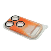 Glitter Camera Protector (iPhone 17 Pro - Orange)