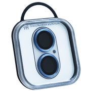Захисне скло на камеру Metal Classic (iPhone 16 / 16 Plus / 17, Dark Blue)