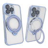 Чохол для iPhone 15 Pro Max Clear Shining Holder with MagSafe Sierra Blue