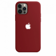 Чохол Silicone Case на iPhone 13 Pro FULL (№33 Dark Red)