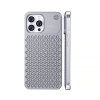 Чохол металевий для iPhone 13 Pro Max Aluminium aroma Silver