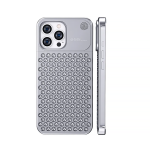 Чохол металевий для iPhone 13 Pro Max Aluminium aroma Silver