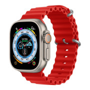 Ремінець Ocean Band на Apple Watch 38mm, 40mm, 41mm, [42mm Series 10/11] - Red