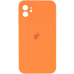 Чохол Silicone Case Full Camera для iPhone 12 Papaya