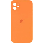 Чохол Silicone Case Full Camera для iPhone 12 Papaya