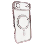 Чохол Diamond Shining Case with MagSafe (iPhone 17 Air, Pink)