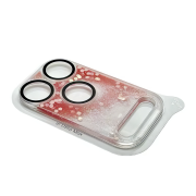 Glitter Camera Protector (iPhone 17 Pro - Pink)