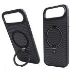 Чохол Nofelet Carbon Case with MagSafe (iPhone 17 Air, Black)