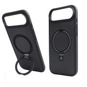 Чохол Nofelet Carbon Case with MagSafe (iPhone 17 Air, Black)