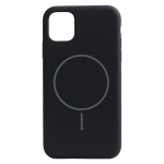 Чохол для iPhone 11 : Silicone Slim MagSafe – Black