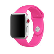Силіконовий ремінець Silicone Sport Band (42mm, 44mm, 45mm, 46mm, 49mm, Barbie Pink, S)