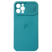 Чохол Silicone with Logo Hide Camera, для iPhone 11 Pro Max (Pine Green)