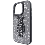 Чохол CaseTify (iPhone 14, Bear Letters - Gray)