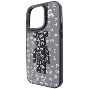 Чохол CaseTify (iPhone 14, Bear Letters - Gray)