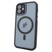 Чохол Nofelet Chrome Camera Case with MagSafe (iPhone 12, Black)