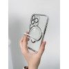 Чохол для iPhone 12 Pro Clear Shining Holder with MagSafe Black