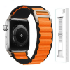 Ремінець Alpine Loop на Apple Watch 42mm | 44mm | 45mm | 46mm | 49mm Black-Orange