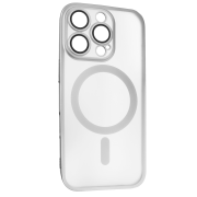Чохол Titan Frame Matte PC MagSafe Case (iPhone 15 Pro – Чохол Titanium)