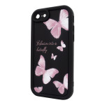 Чохол для iPhone 7/8 – Pretty Things "Butterflies – Black"