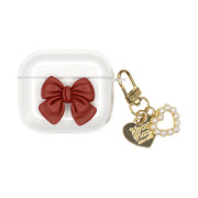 Чохол для AirPods 4 — Charmed Collection "Red Bow"