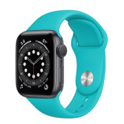 Силіконовий ремінець Silicone Sport Band (42mm, 44mm, 45mm, 46mm, 49mm №21 Sea Blue, S)