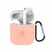 Чохол на AirPods 1 | 2 LOGO (Grapefruit)