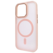 Чохол для iPhone 12 | 12 Pro Nofelet MATT Case with MagSafe - Pink Sand