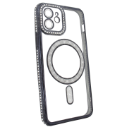 Чохол Diamond Shining Case with MagSafe (iPhone 12, Black)