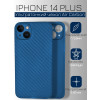 Ультратонкий чохол K-Doo Air Carbon для iPhone 14 Plus Blue
