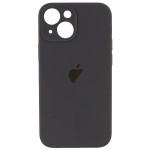 Чохол Silicone Full Camera (iPhone 15, №15 Charcoal Gray)