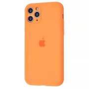 Чохол Silicone Case FULL CAMERA (на iPhone 11 Pro, Papaya)