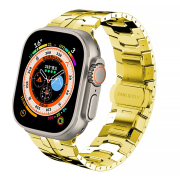 Металевий ремінець для Apple Watch 38mm, 40mm, 41mm, [42mm Series 10/11] - Titanium Band Gold
