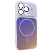 Чохол Gradient Glass MagSafe Case (iPhone 14 Pro – Purple)