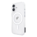 Чохол для iPhone 16 NewZone Сlear Case with MagSafe - White