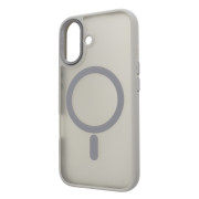 Чохол для iPhone 16: Nofelet MATT Case with MagSafe — Titanium Gray